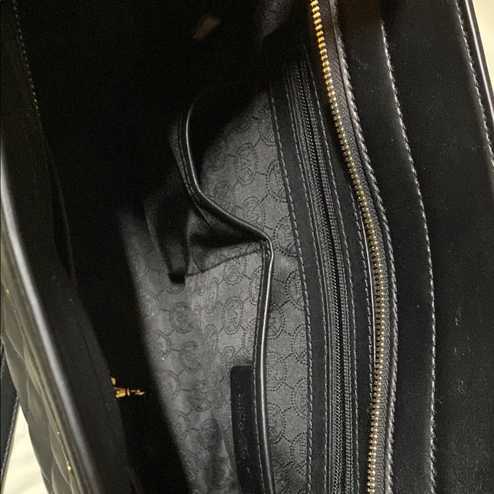 Michael Kors Black Quilted Satchel - Picture 7 of 10